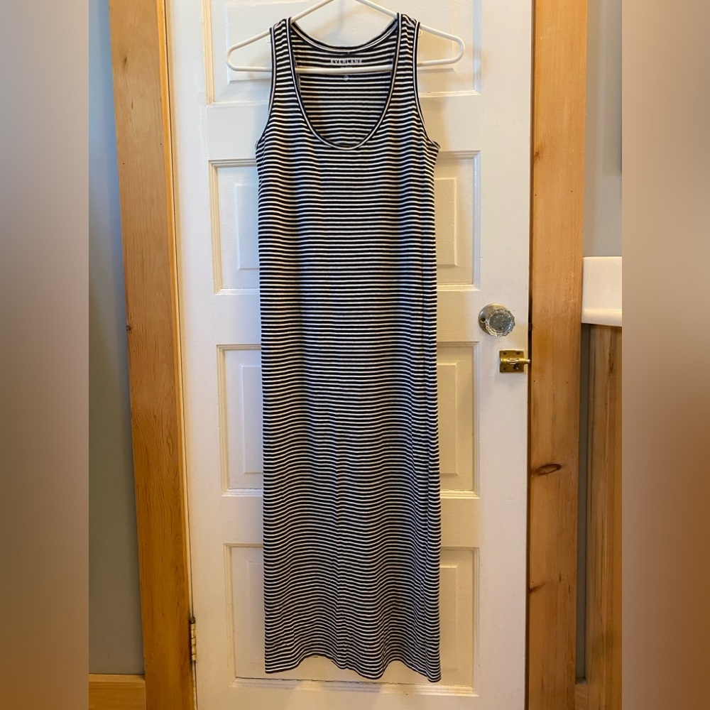 Everlane Striped Midi Dress